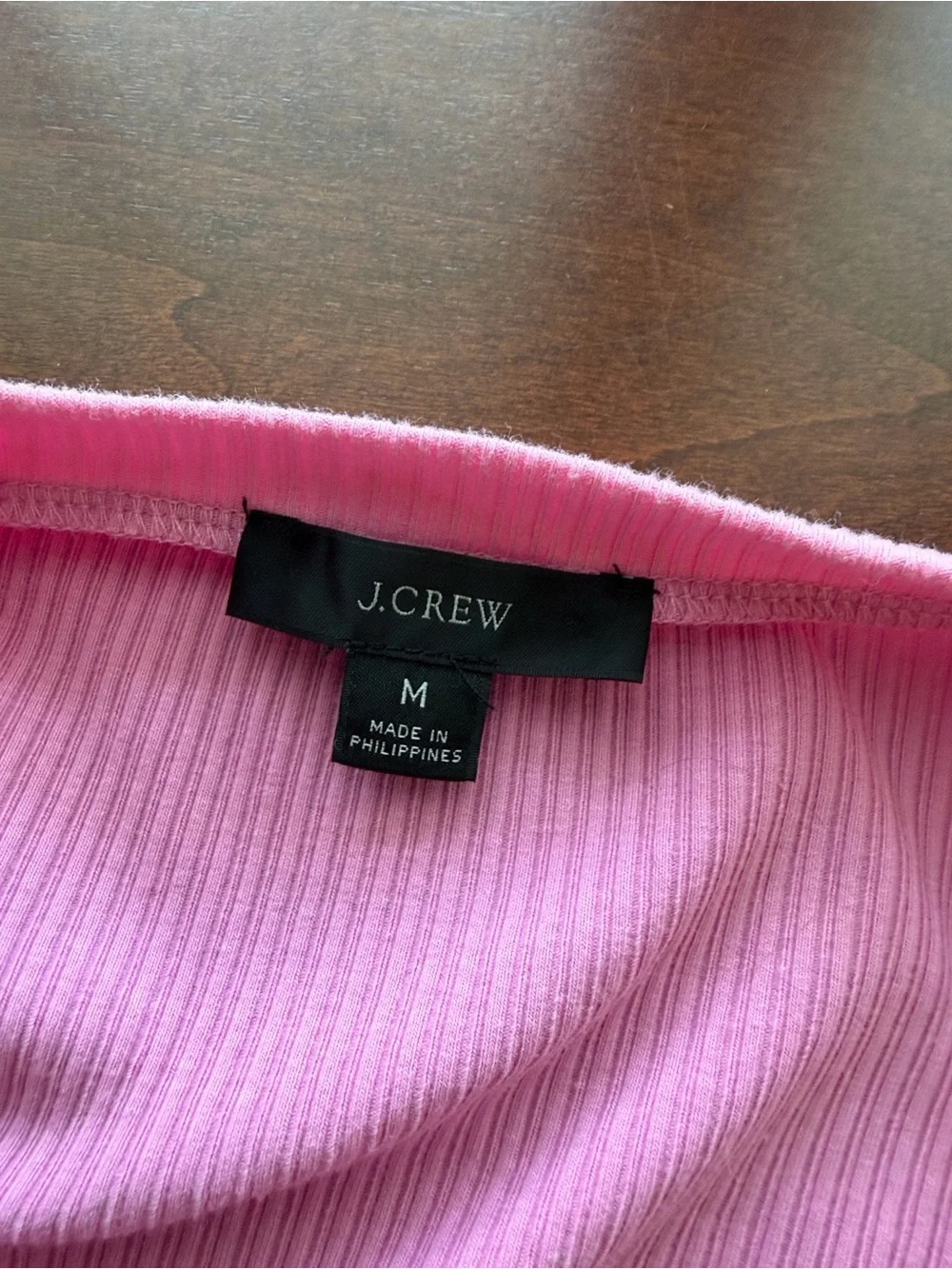J. Crew soft pink